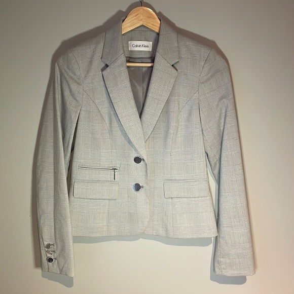 Calvin Klein‎ Womens blazer size 2P - Picture 1 of 7